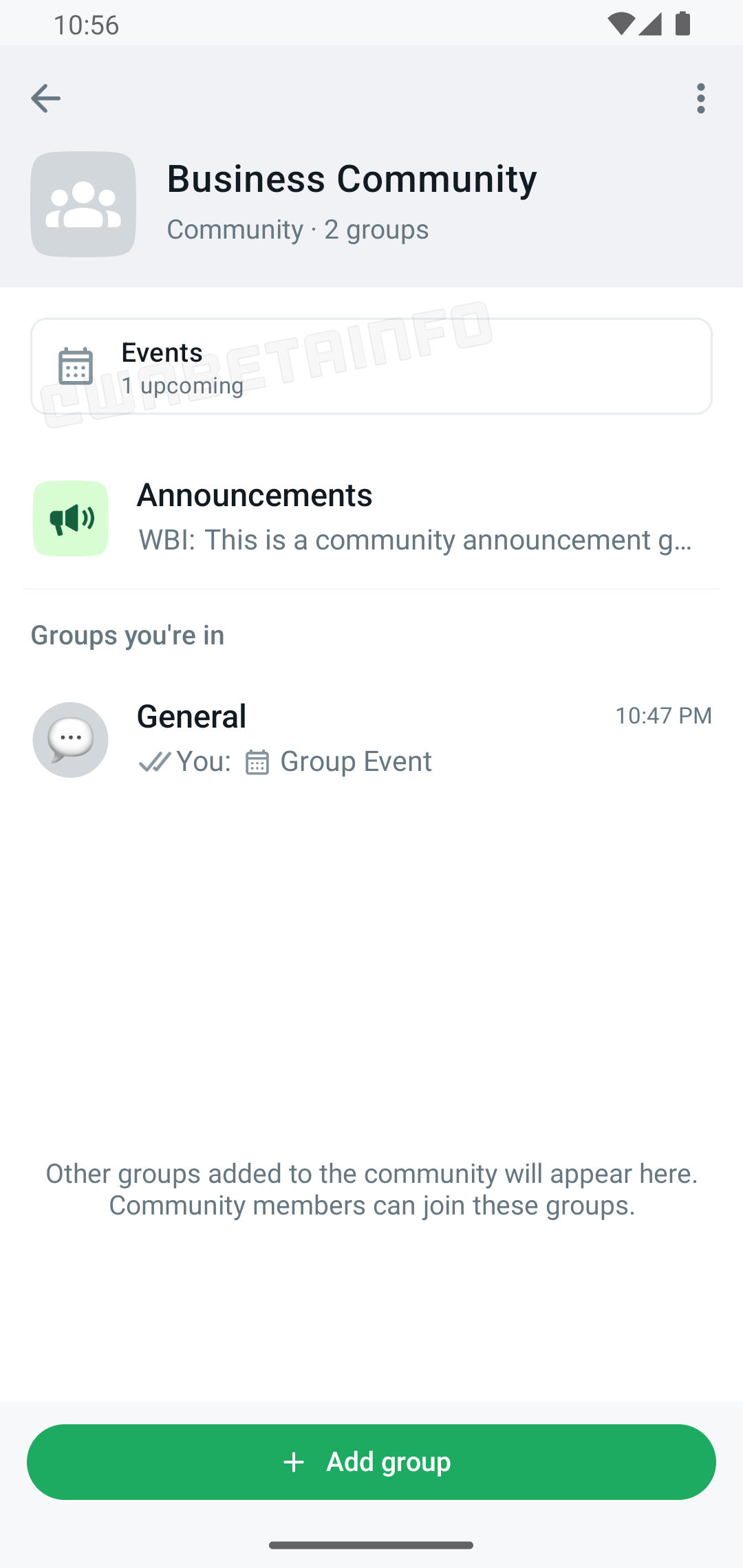 WhatsApp is rolling out pinned events features in communities tab for beta users on Android.