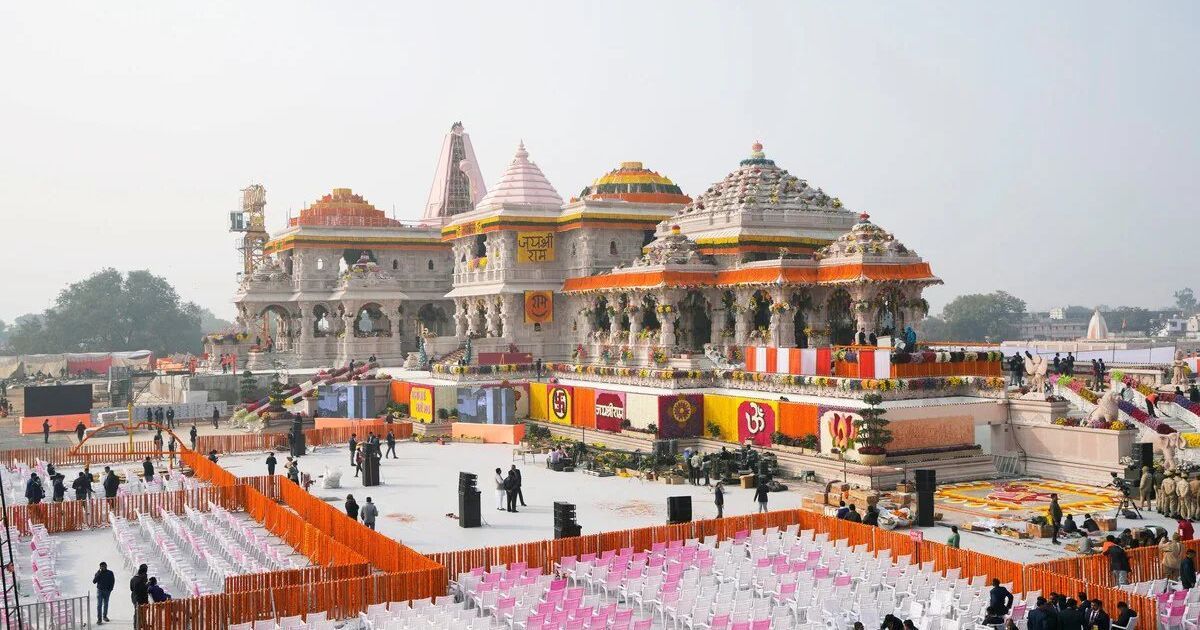 Ram Mandir consecration will be live telecasted on DD National and its official YouTube channel.