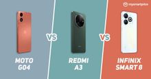 Moto G04 vs Redmi A3 vs Infinix Smart 8: Price, Specs and Features Compared
