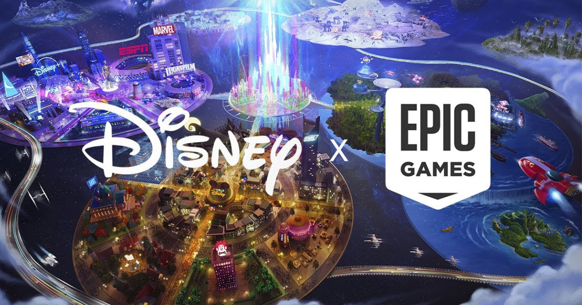 Disney Partnering With Epic Games to Create New Games and Entertainment Universe