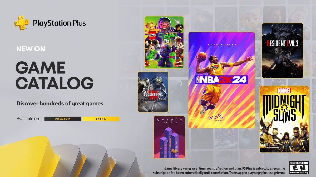 PlayStation Plus Game Catalog for March 2024 Adds NBA 2K24, Resident