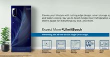 Bosch Single Door Refrigerators Launched in India: Check Features and Price