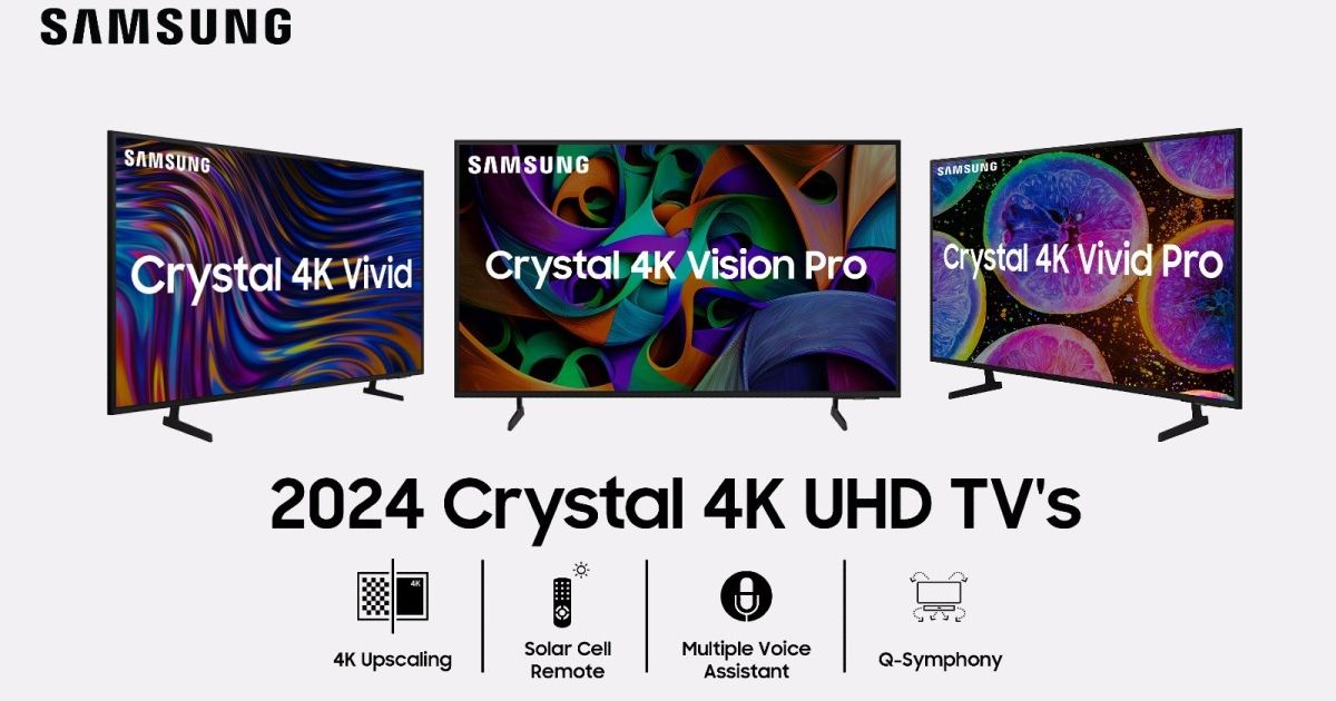 Samsung Introduces New Range of 4K Crystal TVs in India Price