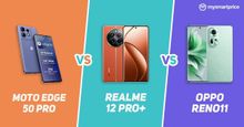 Moto Edge 50 Pro vs Realme 12 Pro+ vs OPPO Reno11: Price, Specs and Features Compared