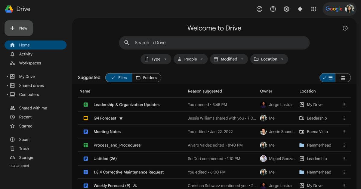 Google Drive on Web Finally Gets Dark Mode | MySmartPrice