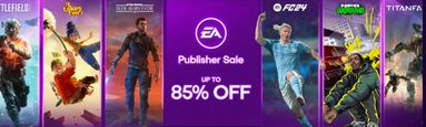 EA Publisher Sale on Steam: Up to 85% off on FC 24, NFS, Battlefield, Star Wars, and More