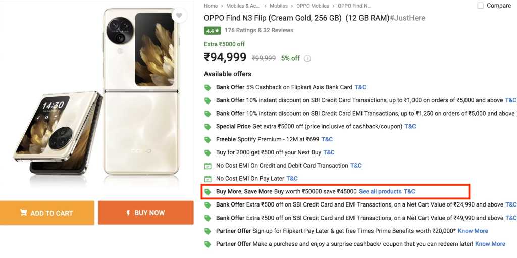 OPPO Find N3 Flip Deal May 2024