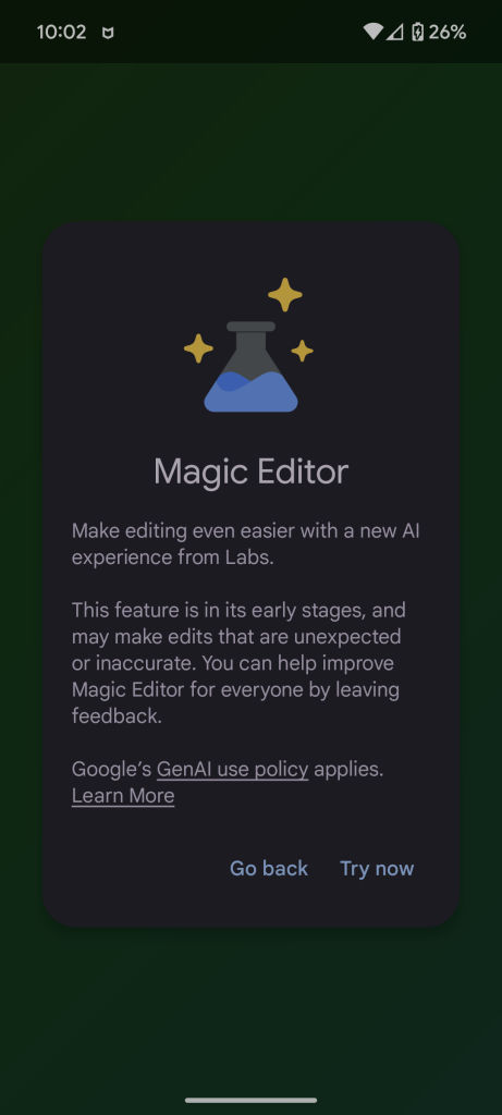 Magic Editor now available to older Pixel device users.