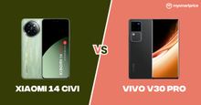 Xiaomi 14 CIVI vs Vivo V30 Pro: Price, Specs, and Features Compared