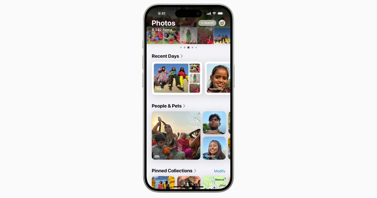 iOS 18 Photos App