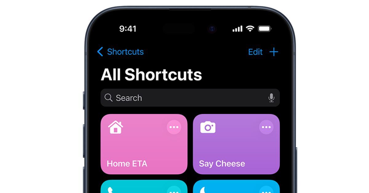 siri shortcuts app