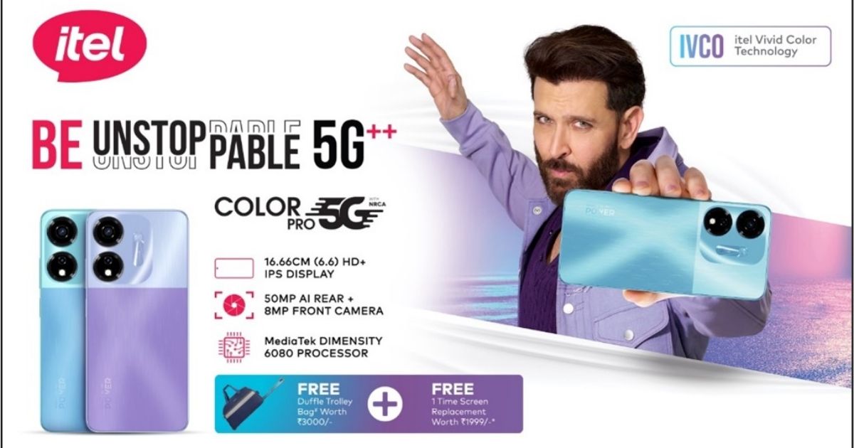 itel Colour Pro 5G Diluncurkan di India: Harga, Spesifikasi