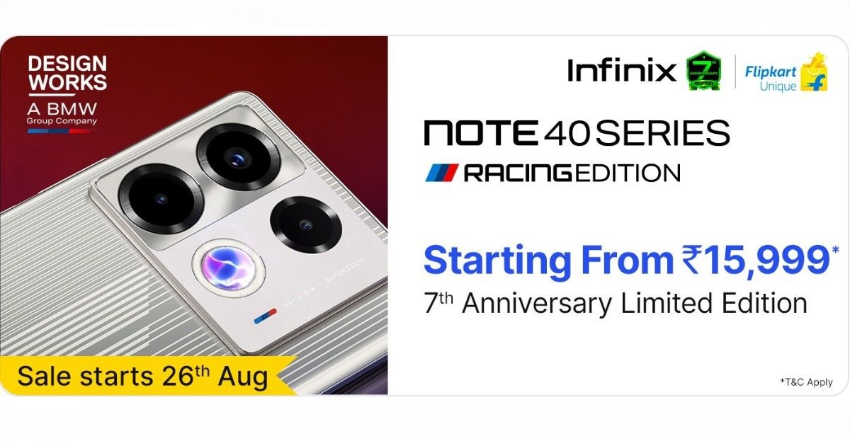 Infinix Note 40 5G Series Racing Edition Diluncurkan di India: Harga, Spesifikasi Infinix Note 40 5G Series Racing Edition Diluncurkan di India: Harga, Spesifikasi