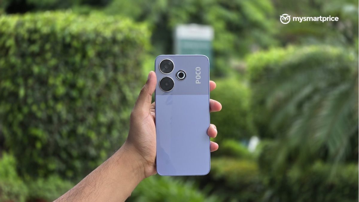 POCO M6 Plus in Misty Lavender colour