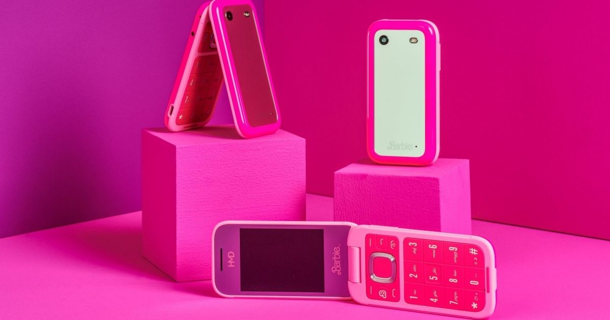 HMD Barbie Retro Flip Phone Launched It's Plastic But Fantastic