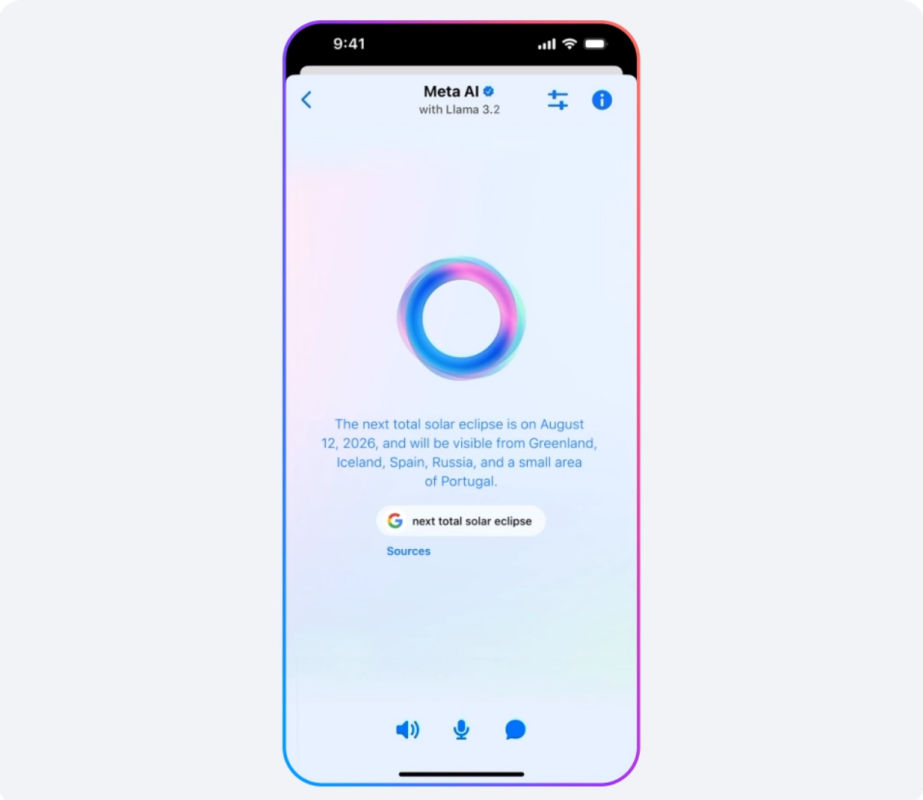 meta ai voice chat