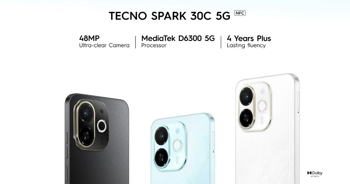 Tecno Spark 30C 5G India Launch