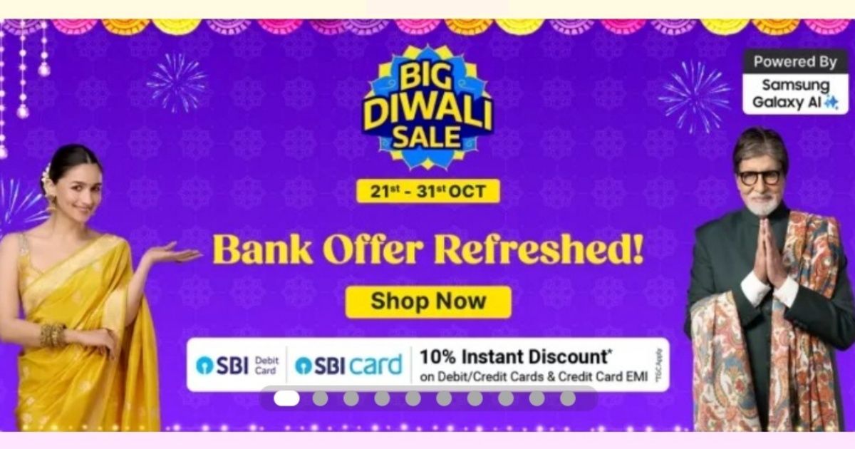 Flipkart Big Diwali Sale 2024 Sale Date, Bank Discounts, and More