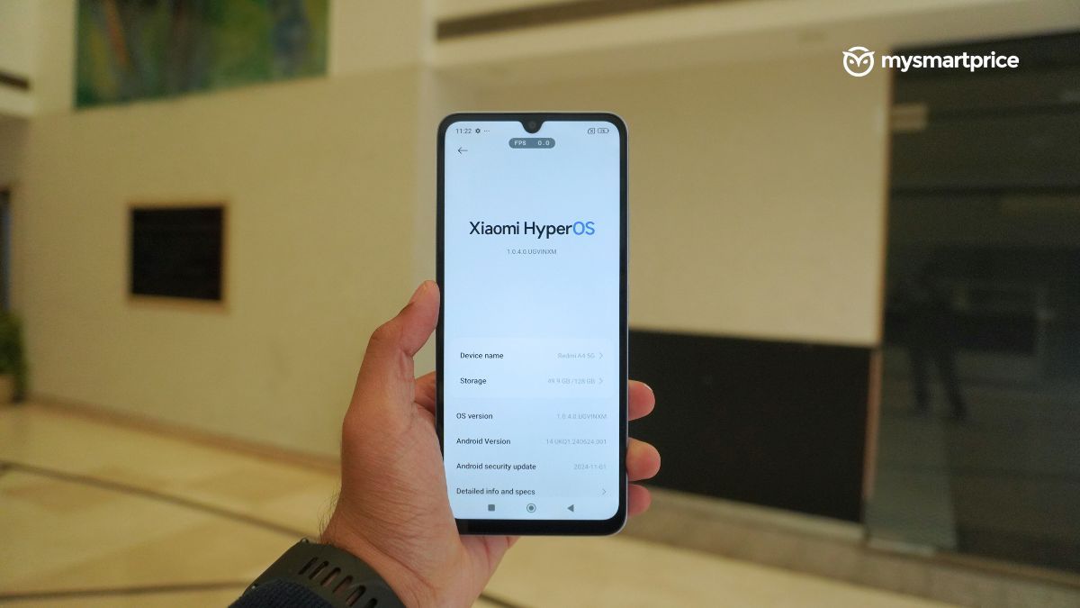 Redmi A4 Software