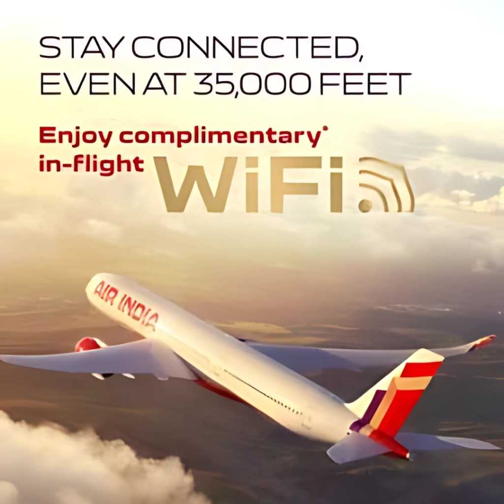 Air India In Flight WiFi
