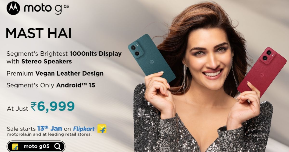 Moto G05 Diluncurkan di India: 5 Fitur Teratas, Harga, dan Lainnya Moto G05 Diluncurkan di India: 5 Fitur Teratas, Harga, dan Lainnya