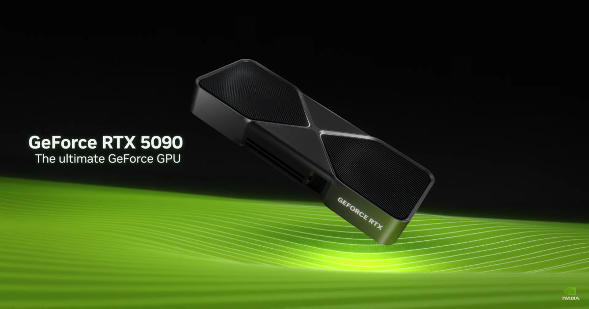 CES 2025 New RTX 50 GPU Series with Nvidia Blackwell Architecture