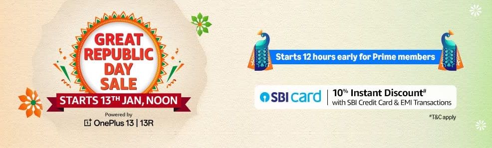 amazon great republic day sale card offer