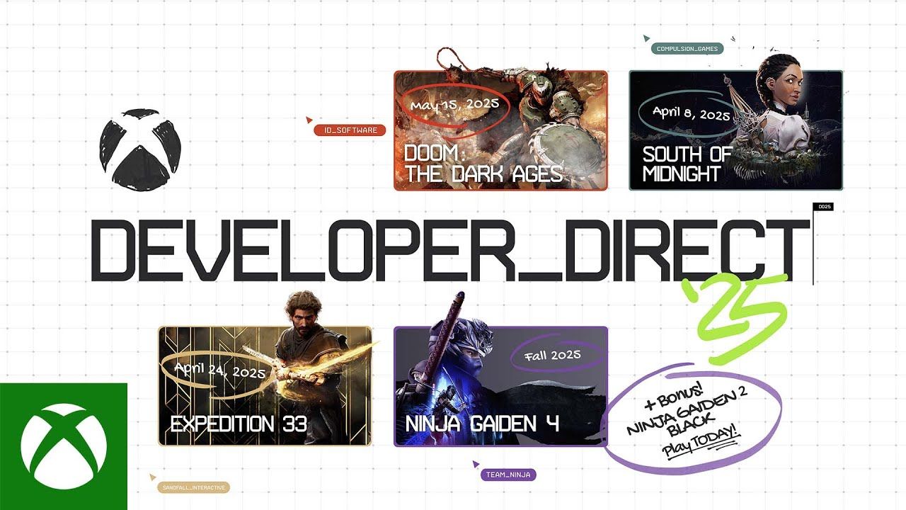 Xbox Developer Direct January 2025 Recap Everything Announced