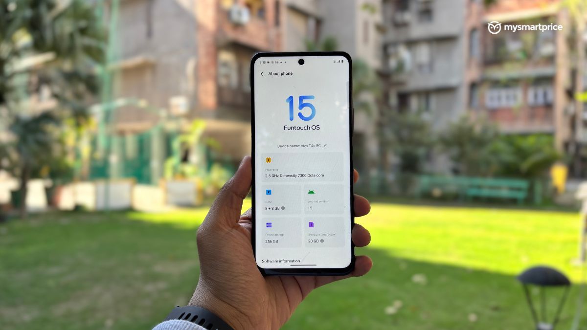 Vivo T4X software