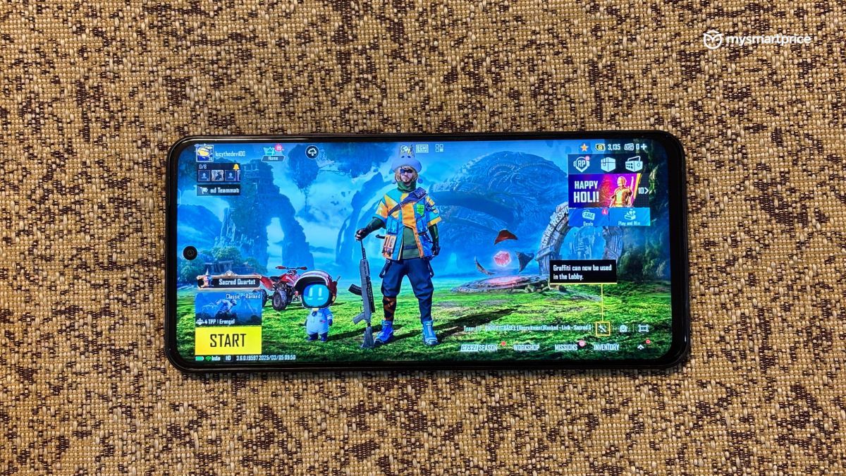 Vivo T4X gaming