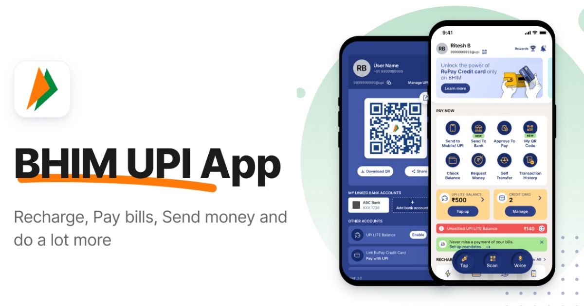 BHIM UPI app