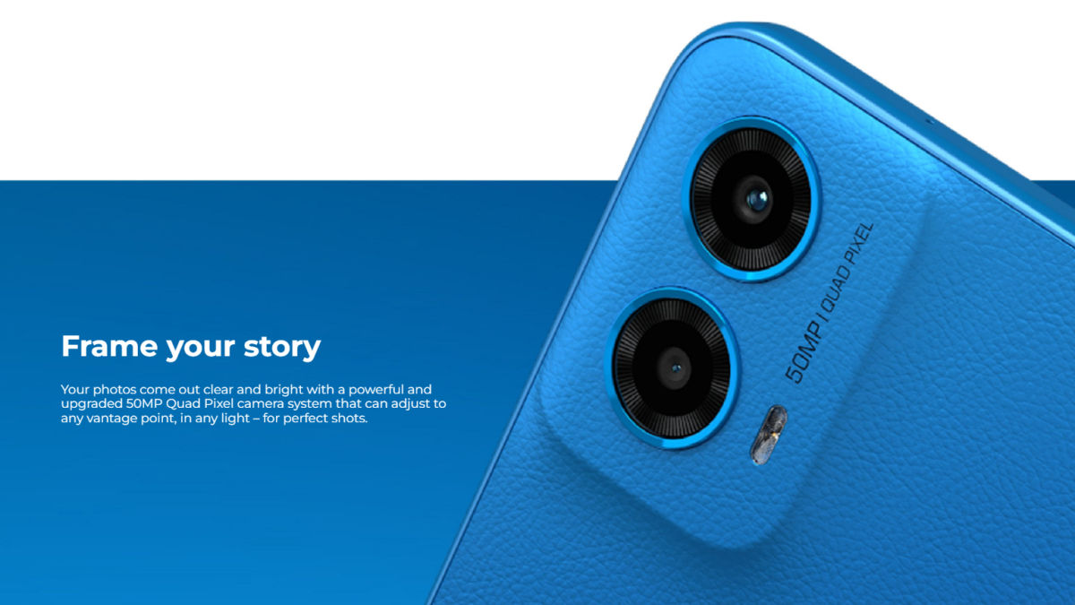 Moto G45 5G cameras
