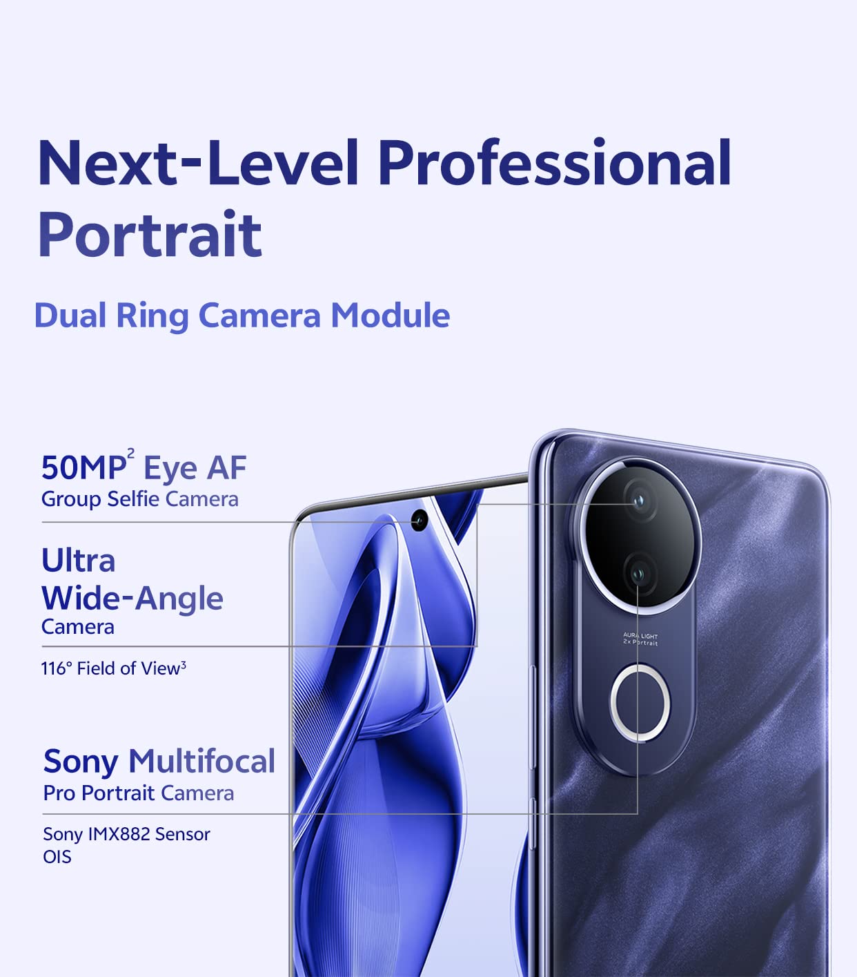 Vivo V50e Cameras