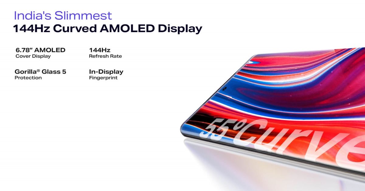 Infinix Note 50s 5G+ display