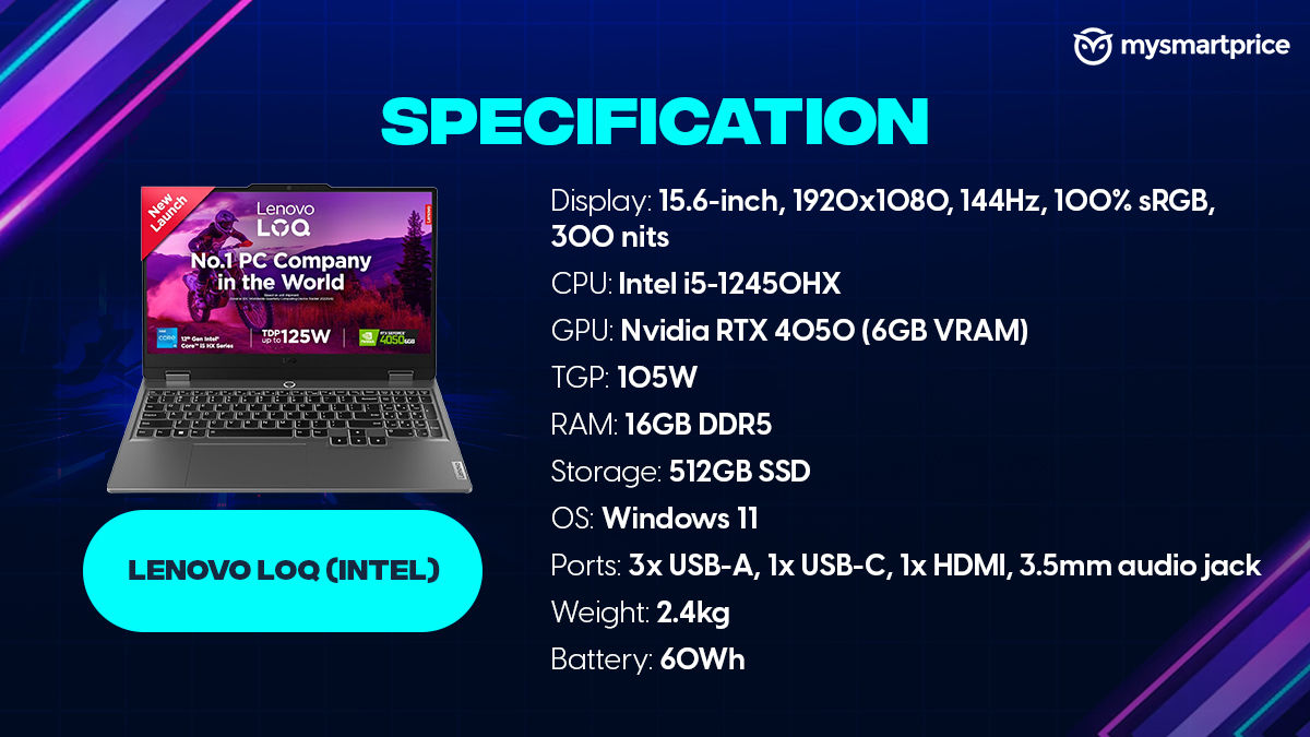 Lenovo LOQ Intel