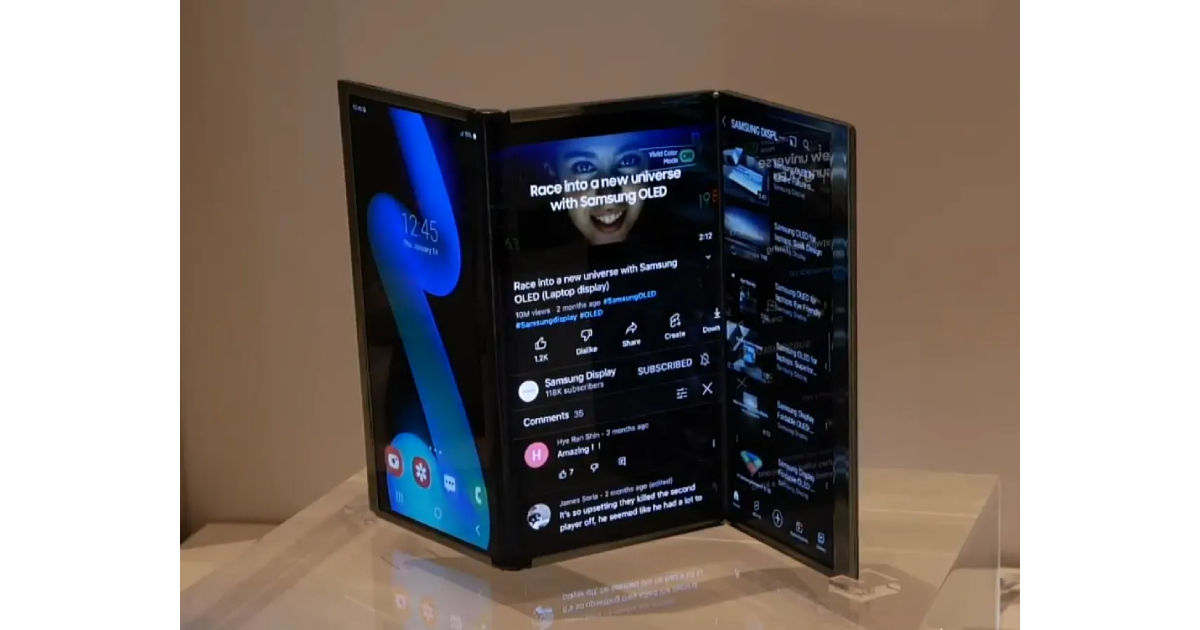 Samsung Triple Fold concept