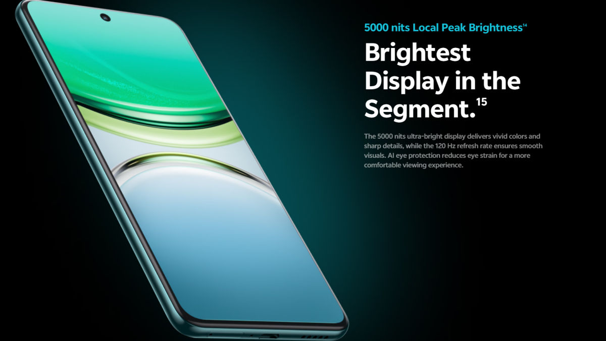 Vivo T4 5G display