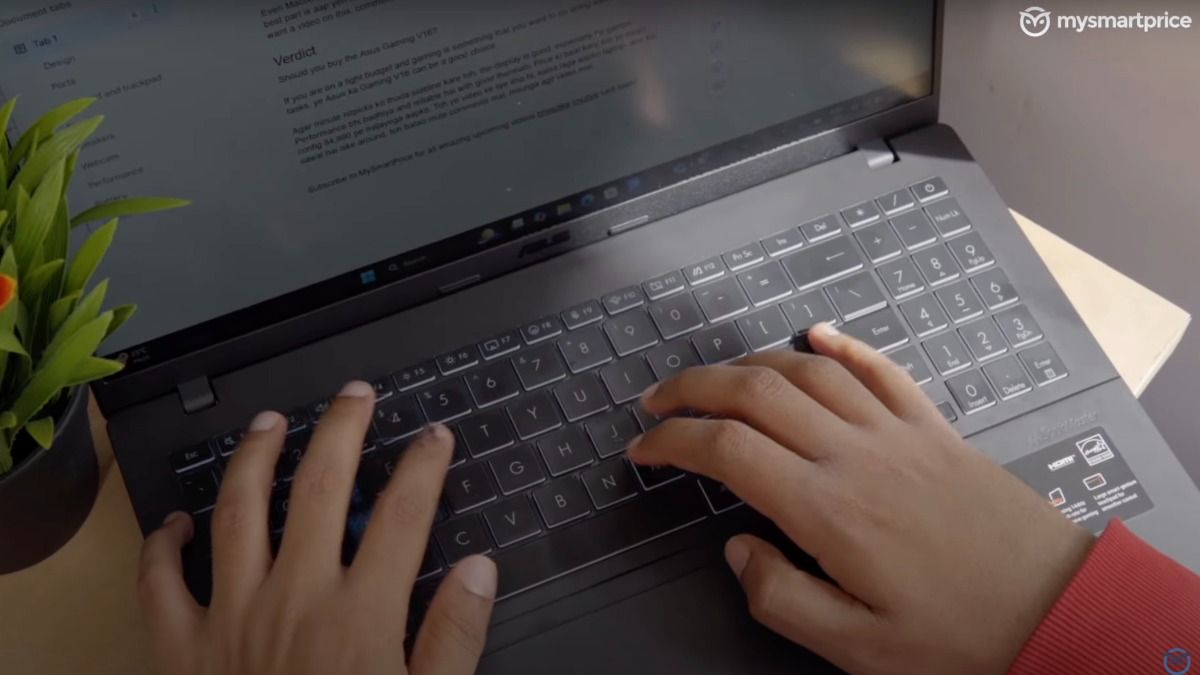 Asus Gaming V16 Keyboard