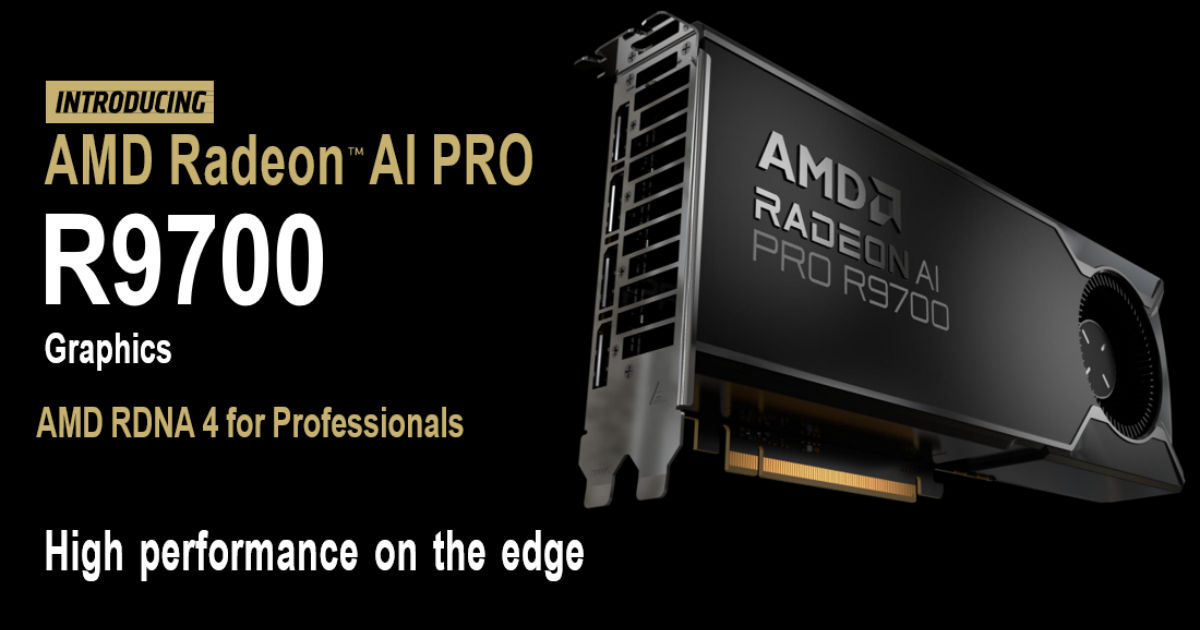 AMD Radeon AI Pro R9700