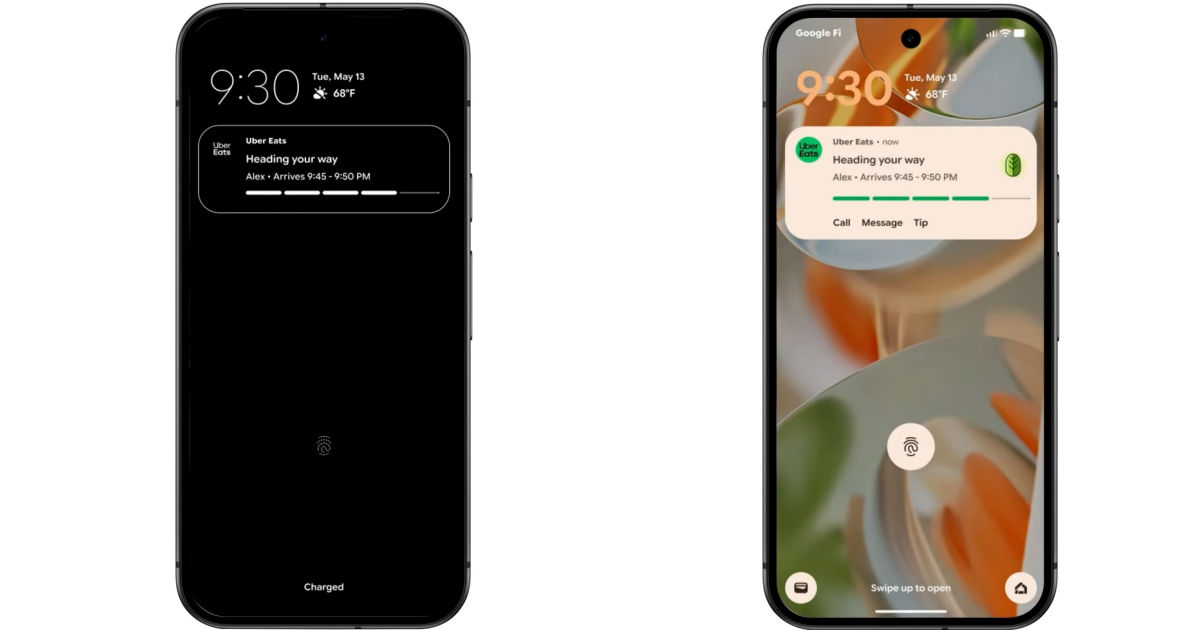 Android 16 Live Notifications