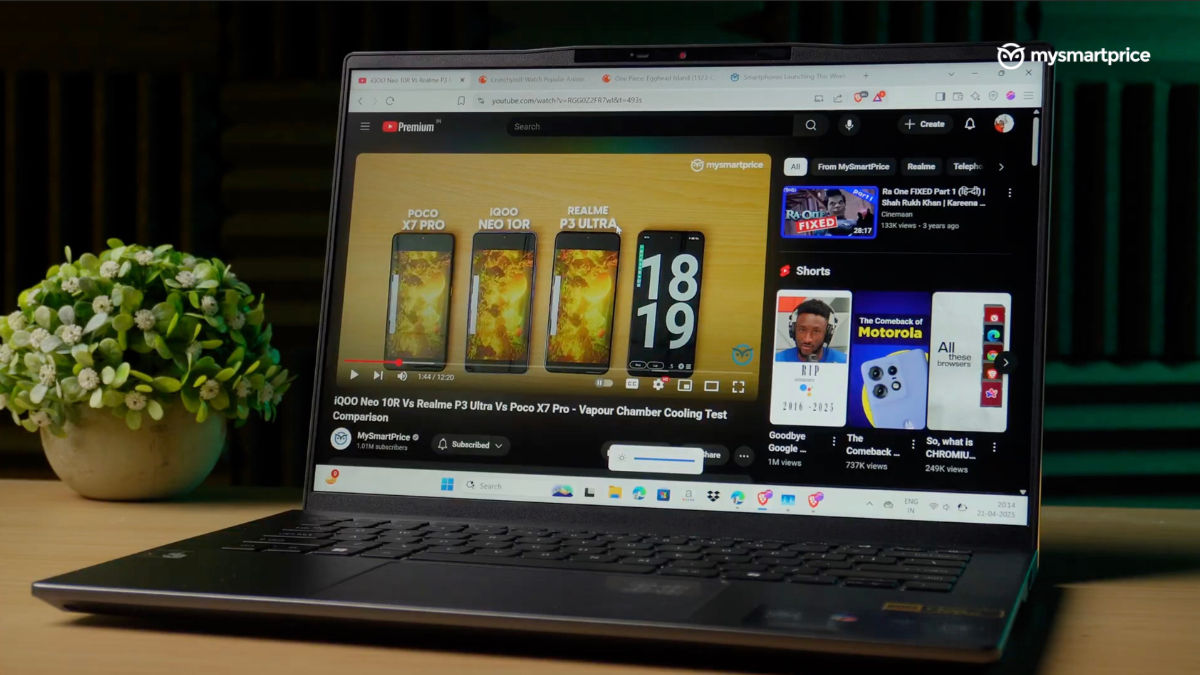 Acer Swift Go 14 AI's Display