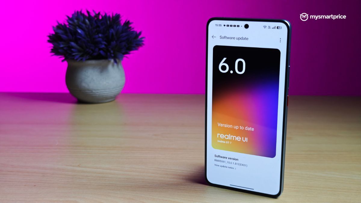 Realme GT 7's UI