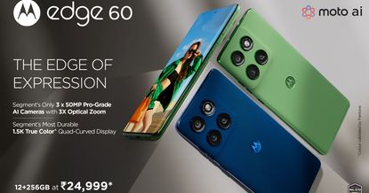 Moto Edge 60 diluncurkan di India dengan 30x AI Super Zoom