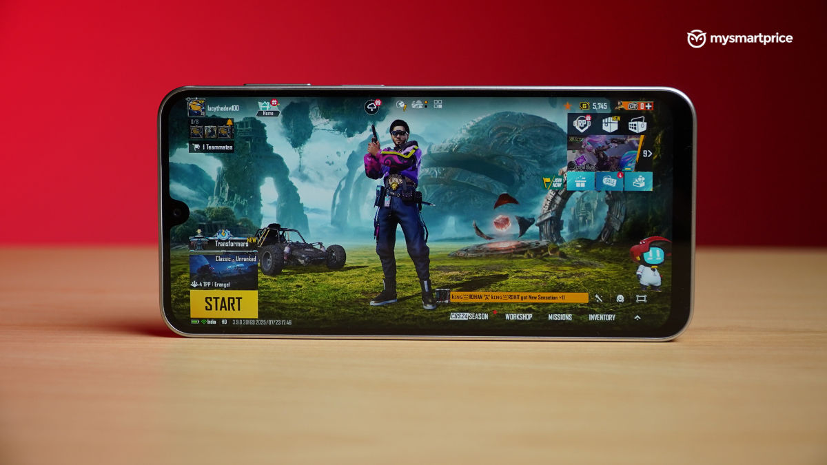 Samsung Galaxy M36's gaming