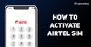 Airtel 4G activation