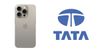 tata manufacture iphone in india