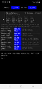 Samsung Galaxy Note 10+ Cross Platform Disk Test - 01