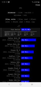 Samsung Galaxy Note 10+ Cross Platform Disk Test - 02