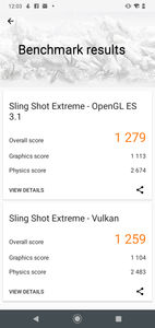 Motorola One Macro Software UI - 3DMark Slingshot Extreme Benchmark Score