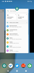 Motorola One Macro Software UI - Multitasking UI